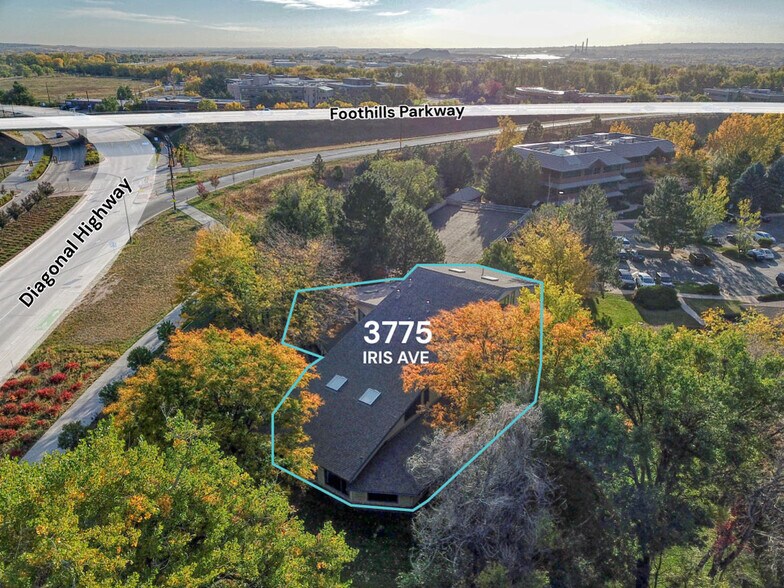 3775 Iris Ave, Boulder, CO à vendre - Aérien – Image 3 sur 15