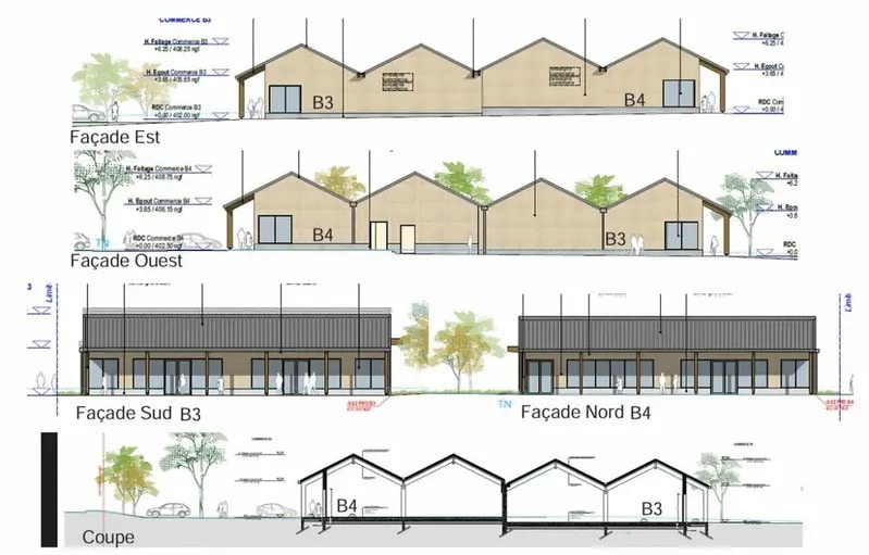 Local commercial dans Lourdes à louer - Plan d’étage – Image 3 sur 7