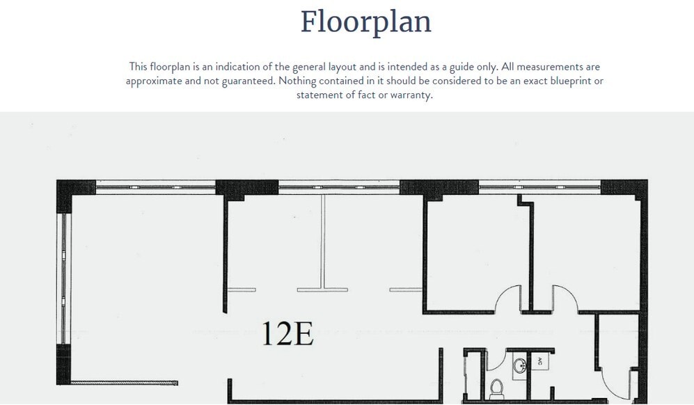 146 W 29th St, New York, NY à louer Plan d’étage– Image 1 sur 7