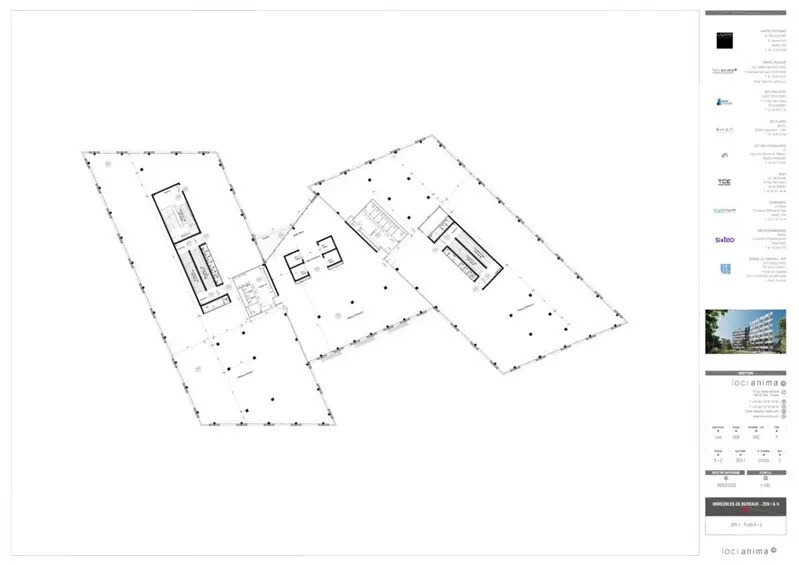 Bureau dans Cesson-Sévigné à louer - Plan d’étage – Image 3 sur 3