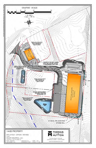 306 E Frontage Rd, Greer, SC à louer - Plan de site – Image 3 sur 3