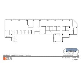 970 W 190th St, Torrance, CA à louer Plan d’étage– Image 1 sur 1