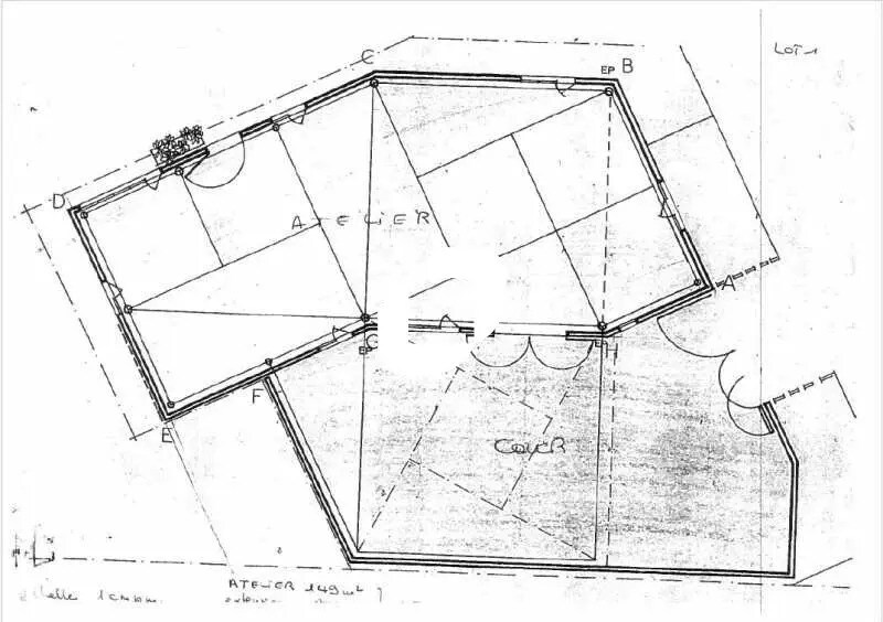 Local d’activités dans Évry-Courcouronnes à louer Plan d’étage– Image 1 sur 2