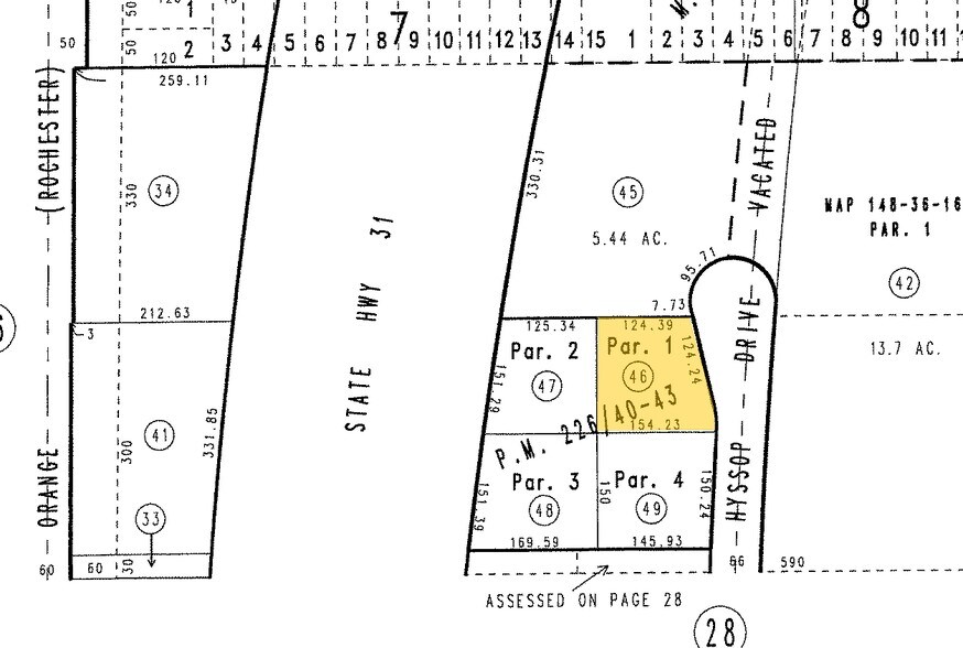 9002 S Hyssop Dr, Rancho Cucamonga, CA à louer - Plan cadastral – Image 2 sur 4