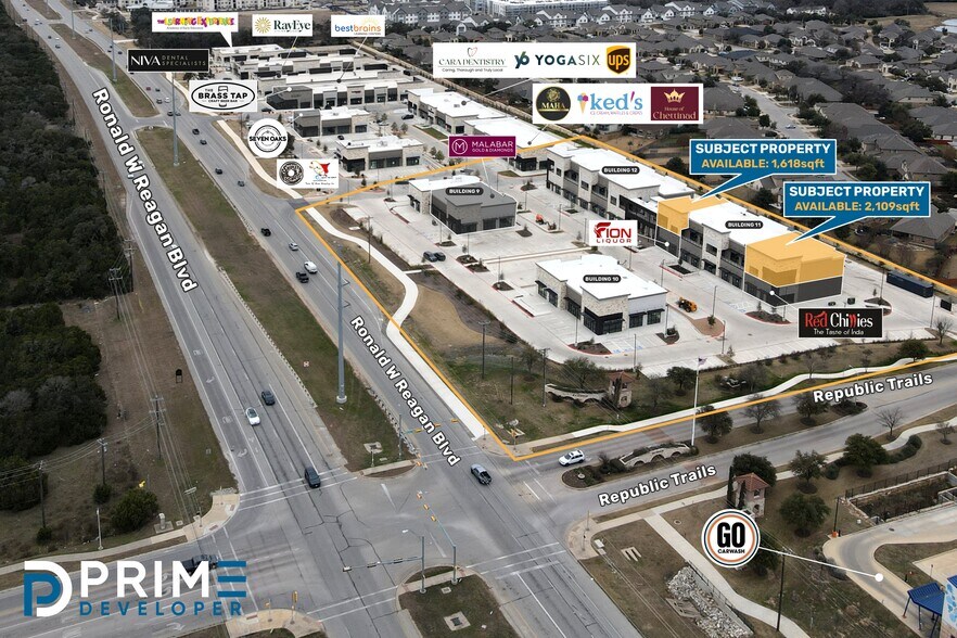 15301 Ronald Reagan Blvd, Leander, TX à vendre - Plan de site – Image 1 sur 9