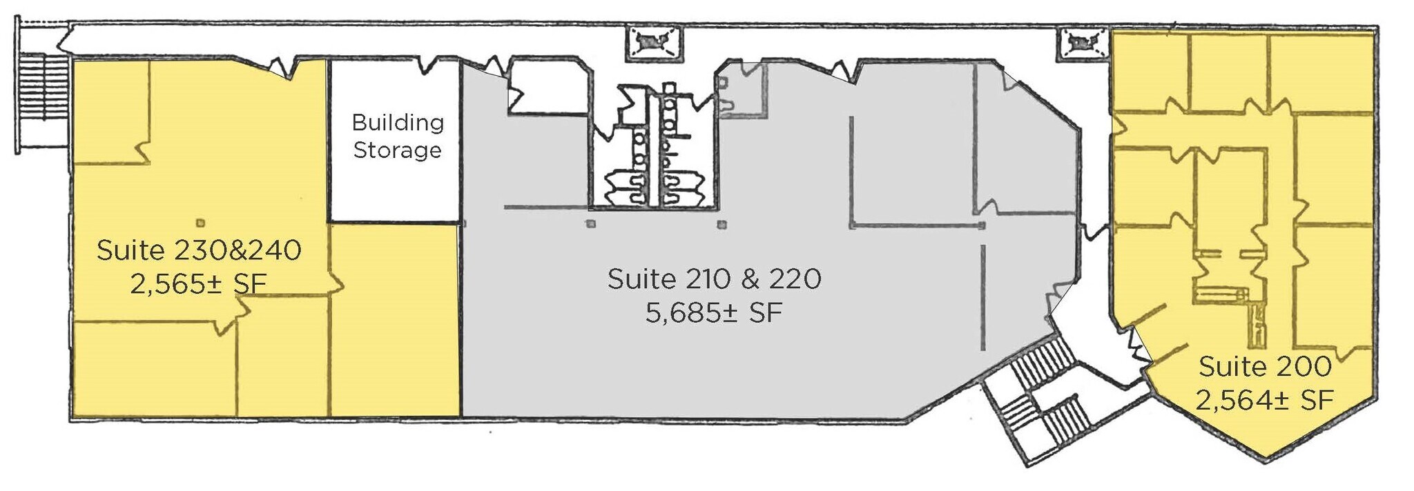 2300-2322 S Edwin C. Moses Blvd, Dayton, OH à louer Plan d’étage– Image 1 sur 1