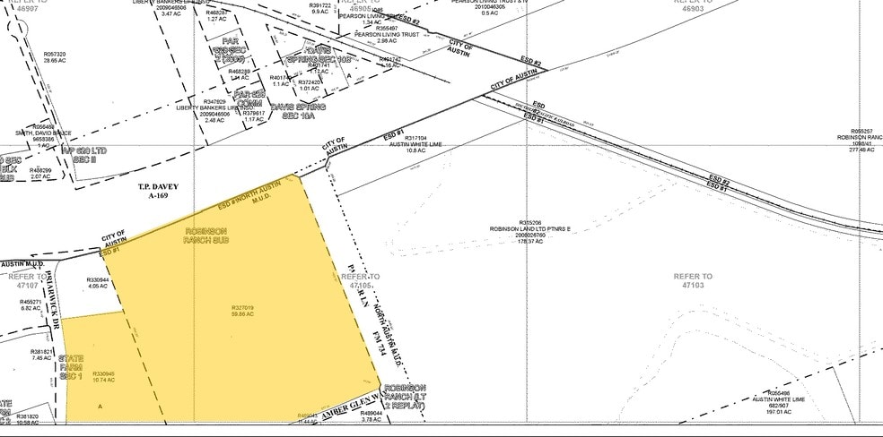 8900 Amberglen Blvd, Austin, TX à louer - Plan cadastral – Image 3 sur 6