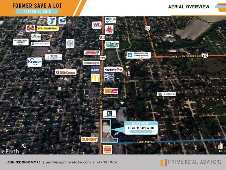 895 N Countyline St, Fostoria, OH à louer - Photo de l’immeuble – Image 3 sur 5
