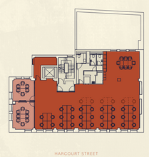 12-14 Harcourt St, Londres à vendre Plan d’étage– Image 2 sur 2