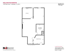 1035-1049 State Road 7, Wellington, FL à louer Plan d’étage– Image 1 sur 4