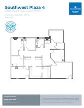 7737 Southwest Fwy, Houston, TX à louer Plan d’étage– Image 1 sur 1