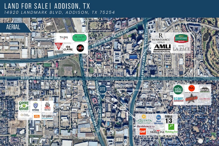 14920 Landmark Blvd, Addison, TX à vendre - Photo de l’immeuble – Image 3 sur 7