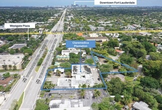 4302 W Broward Blvd, Plantation, FL - Vue aérienne vue de carte - Image1