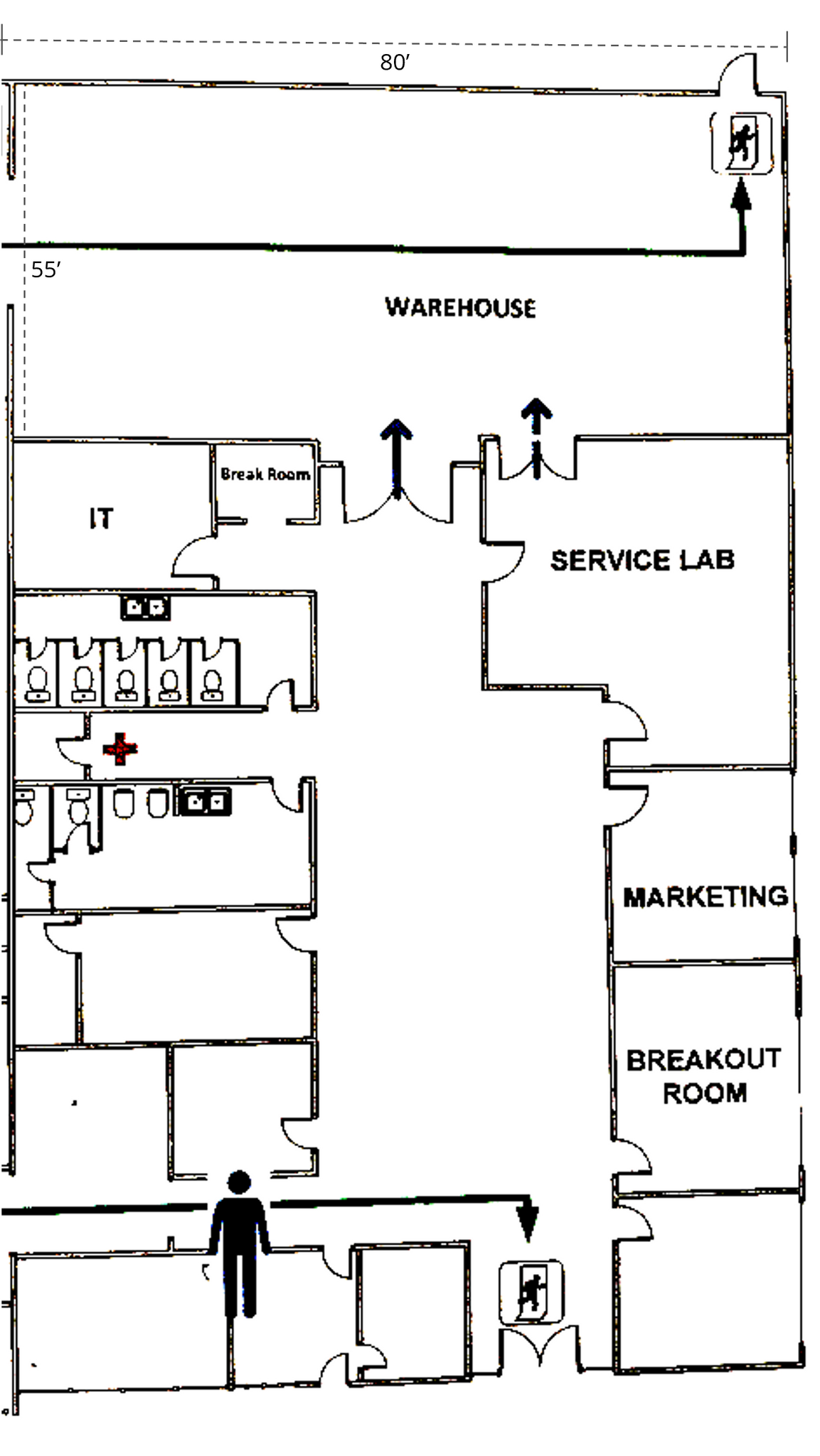 4907 Golden Pky, Buford, GA à louer Plan d’étage– Image 1 sur 7