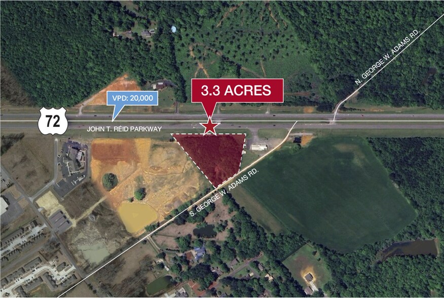 O John T Reid Pkwy Hwy, Scottsboro, AL à vendre - Photo de l’immeuble – Image 2 sur 3