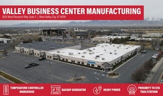 Plus de détails pour 1825 W Research Way, Salt Lake City, UT - Industriel/Logistique à louer