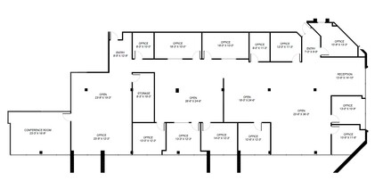 2655 Villa Creek Dr, Dallas, TX à louer Plan d’étage– Image 1 sur 2