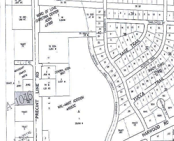 1801 Precinct Line Rd, Hurst, TX à louer - Plan cadastral – Image 3 sur 4