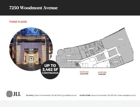 4801-4809 Bethesda Ave, Bethesda, MD à louer Plan d’étage– Image 2 sur 2