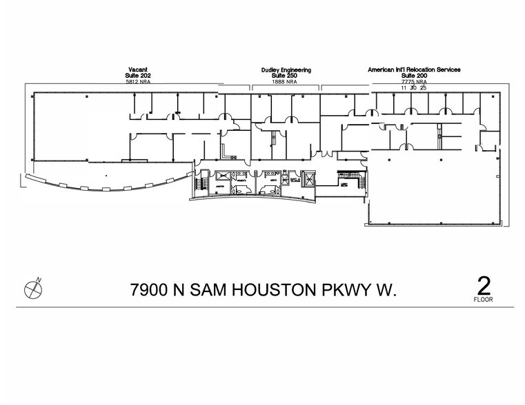 7900 N Sam Houston Pky W, Houston, TX à louer - Plan de site – Image 3 sur 27