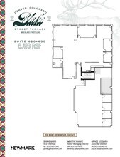 1860 Blake St, Denver, CO à louer Plan d’étage– Image 2 sur 2