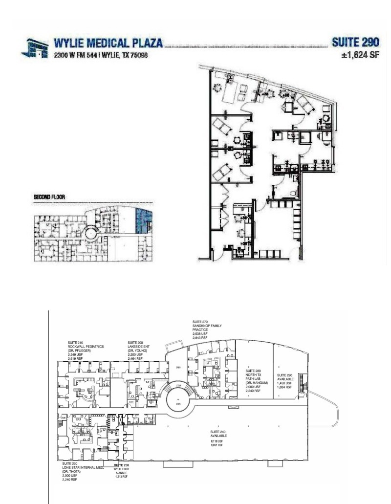 2300 W FM 544, Wylie, TX à louer Plan d’étage– Image 1 sur 1