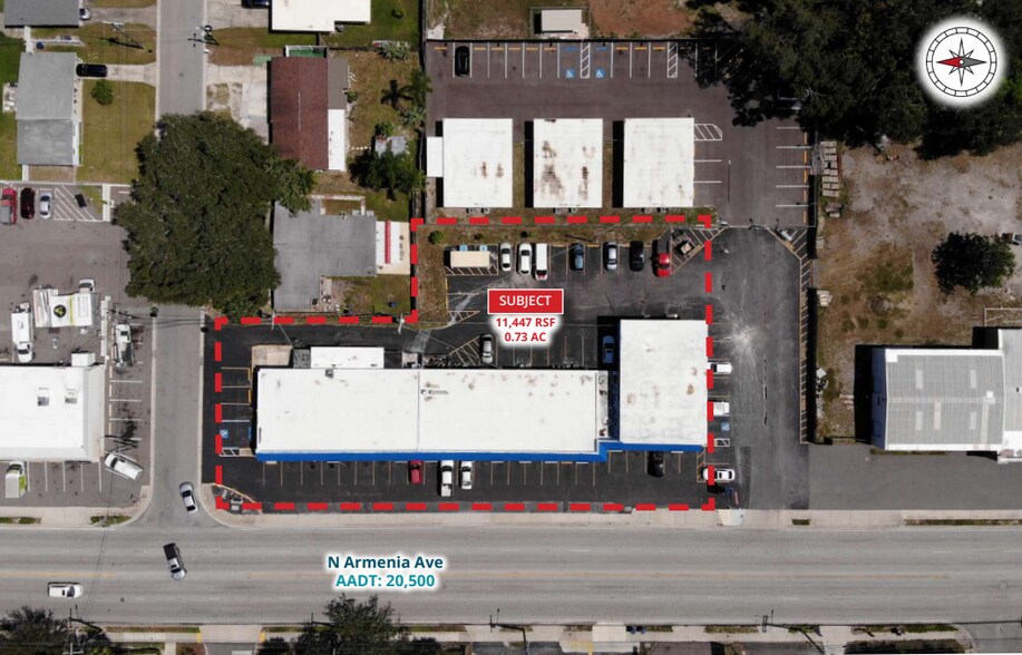 6711-6735 N Armenia Ave, Tampa, FL à vendre - Aérien – Image 3 sur 6