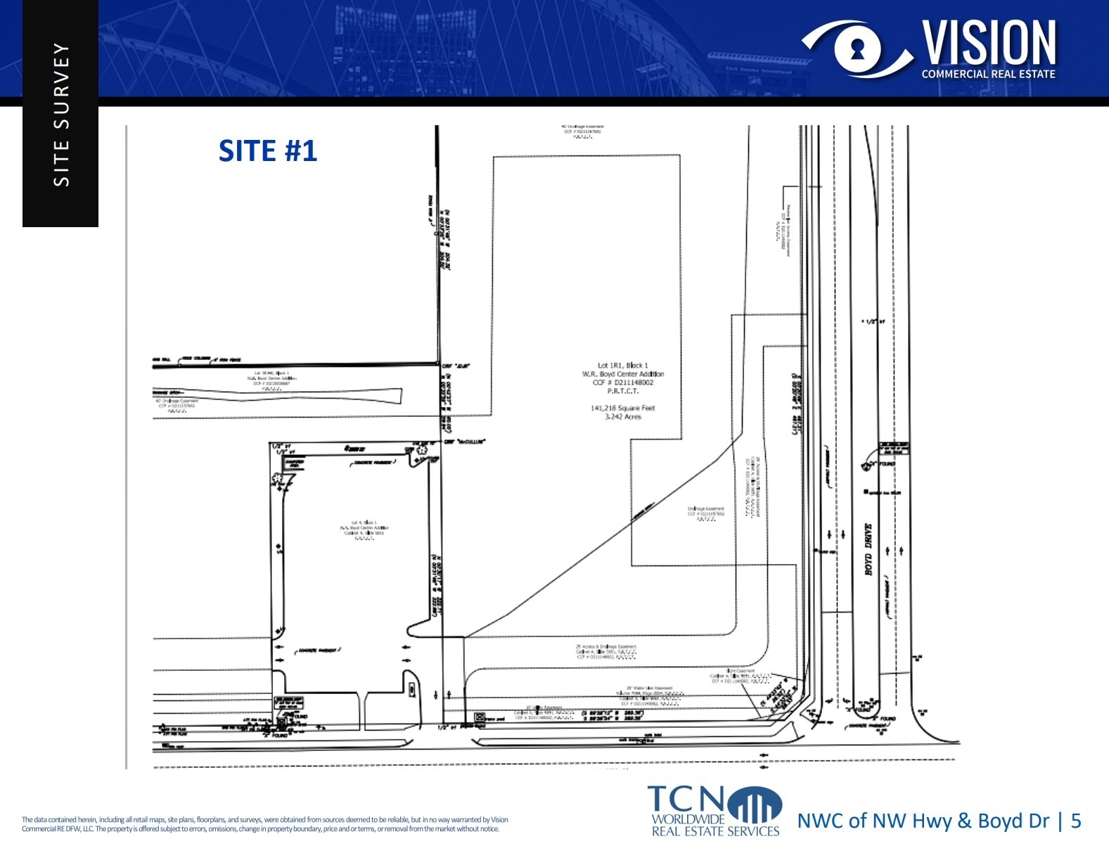 TBD E Northwest Hwy, Grapevine, TX à louer Plan de site– Image 1 sur 1