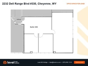 2232 Dell Range Blvd, Cheyenne, WY à louer Plan d’étage– Image 2 sur 3