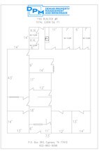 1160 Blalock Rd, Houston, TX à louer Plan d’étage– Image 1 sur 1