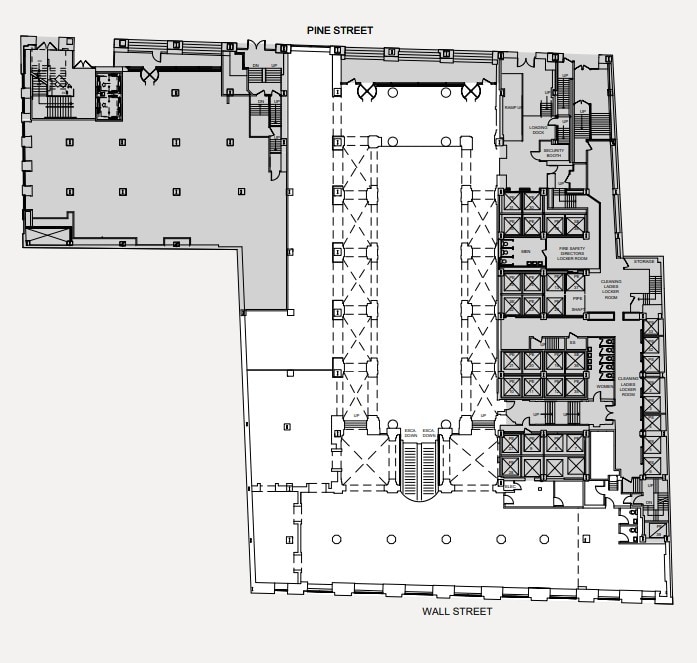 40 Wall St, New York, NY à louer Plan d’étage– Image 1 sur 5