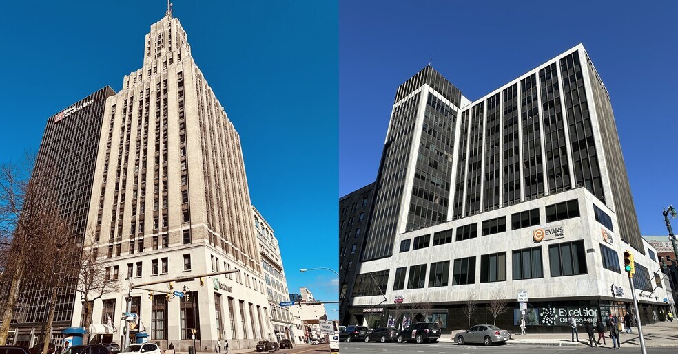 Downtown Buffalo Office Portfolio portefeuille de 2 biens à vendre sur LoopNet.fr - Photo de l’immeuble – Image 2 sur 11
