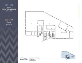 7904 N Sam Houston Pky W, Houston, TX à louer Plan d’étage– Image 1 sur 1