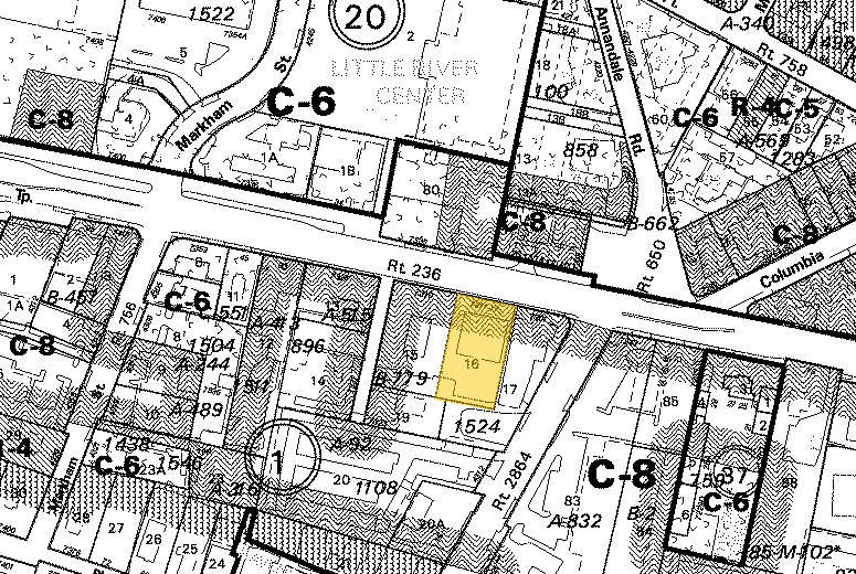 7311 Little River Tpke, Annandale, VA à vendre - Plan cadastral – Image 2 sur 46
