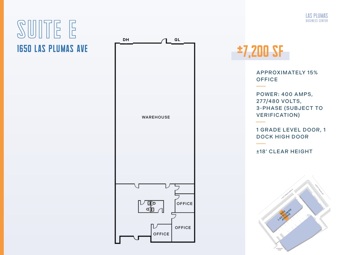 1670 Las Plumas Ave, San Jose, CA à louer Plan d’étage– Image 1 sur 1