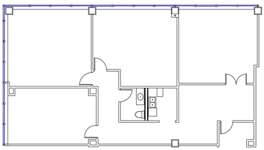 2170 S Parker Rd, Denver, CO à louer Plan d’étage– Image 1 sur 5