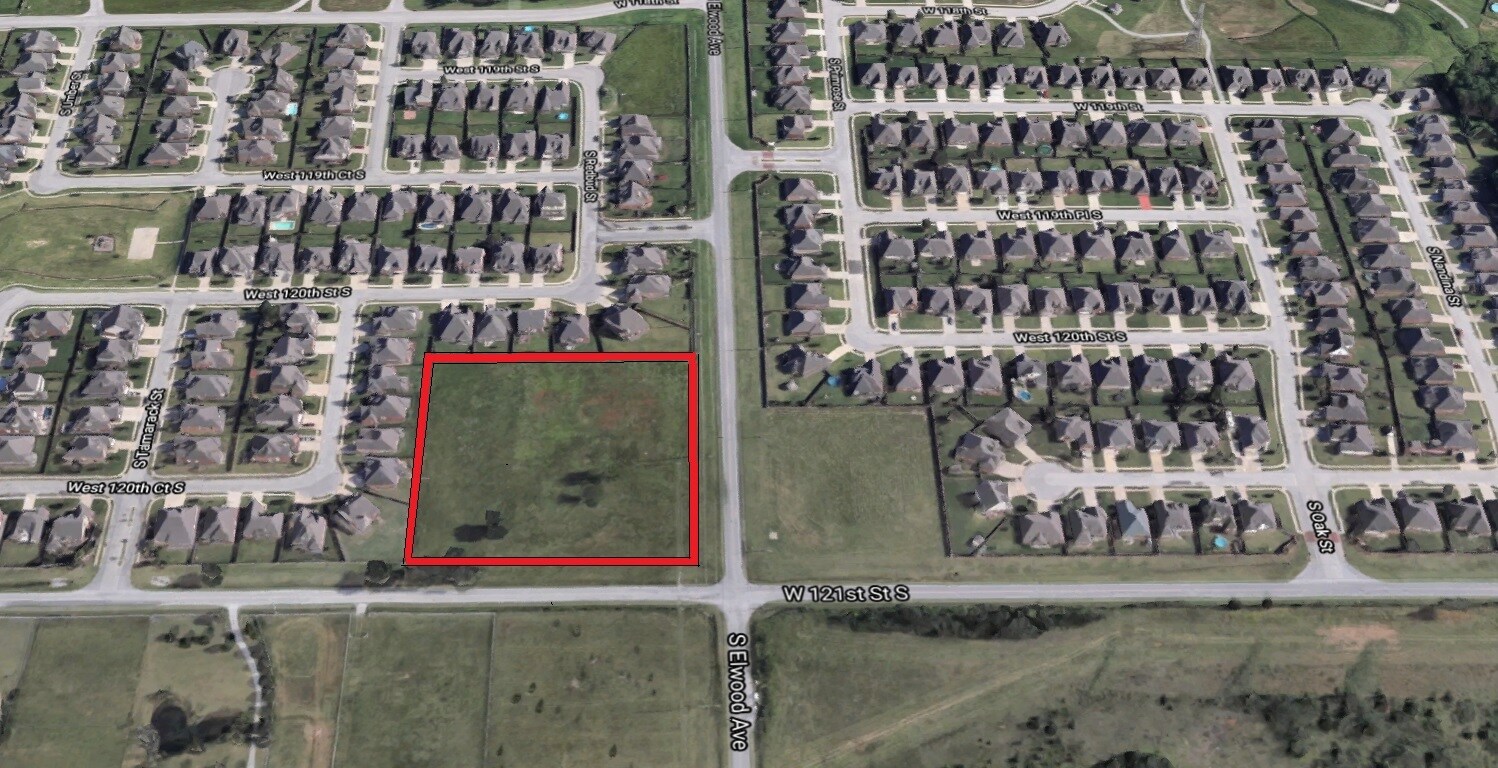 121st & Elwood 121st Street (Jenks), Jenks, OK à vendre Photo principale– Image 1 sur 4