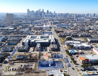 Plus de détails pour Ross Ave & N Prairie Ave, Dallas, TX - Terrain à louer