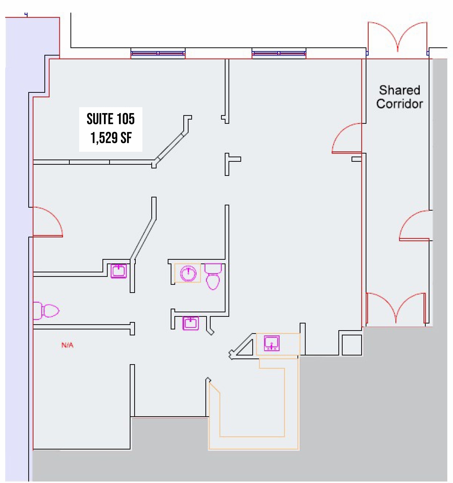 422 Garrisonville Rd, Stafford, VA à louer Plan d’étage– Image 1 sur 1