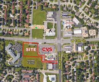 Plus de détails pour SW Maize & 13th St, Wichita, KS - Terrain à vendre