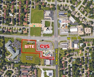 Plus de détails pour SW Maize & 13th St, Wichita, KS - Terrain à vendre