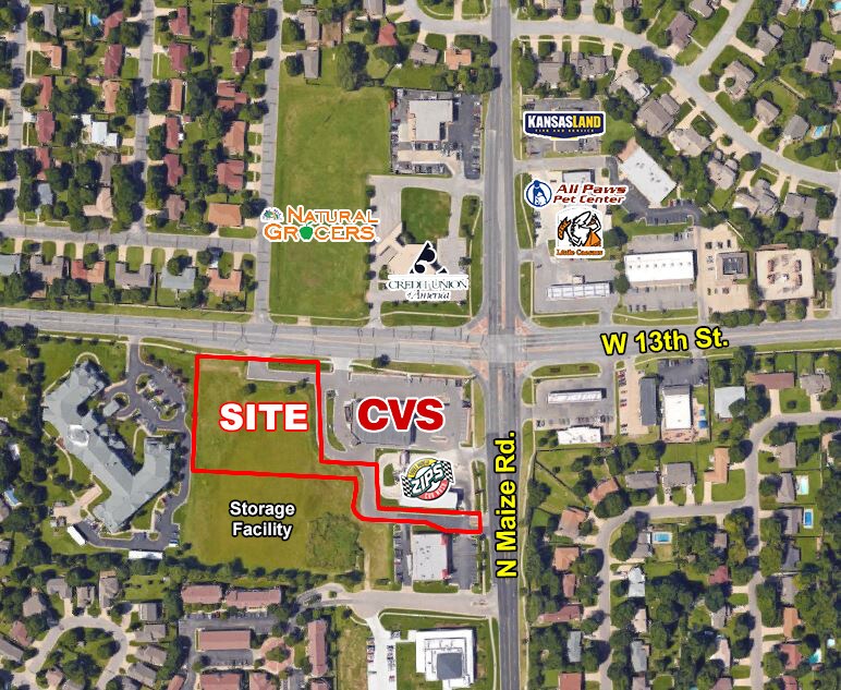 SW Maize & 13th St, Wichita, KS à vendre Aérien– Image 1 sur 2