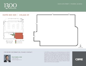 1300 N 12th St, Phoenix, AZ à louer Plan d’étage– Image 1 sur 1