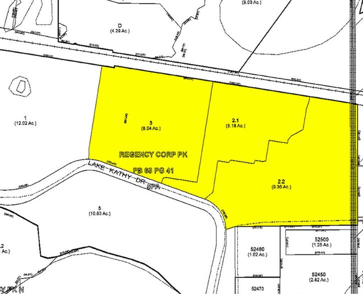 599 Lake Kathy Dr, Brandon, FL à louer - Plan cadastral – Image 2 sur 49