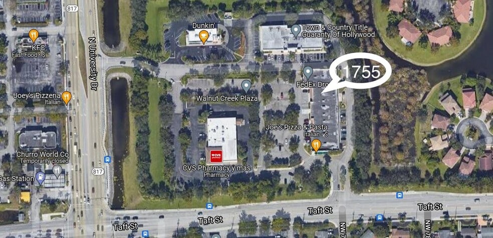 1741-1759 N University Dr, Pembroke Pines, FL à louer - Photo de l’immeuble – Image 2 sur 18