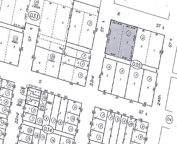 1809 23rd St, Sacramento, CA à louer - Plan cadastral – Image 2 sur 4