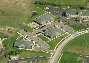 1600 Commerce Park Dr, Chelsea, MI - Vue aérienne vue de carte