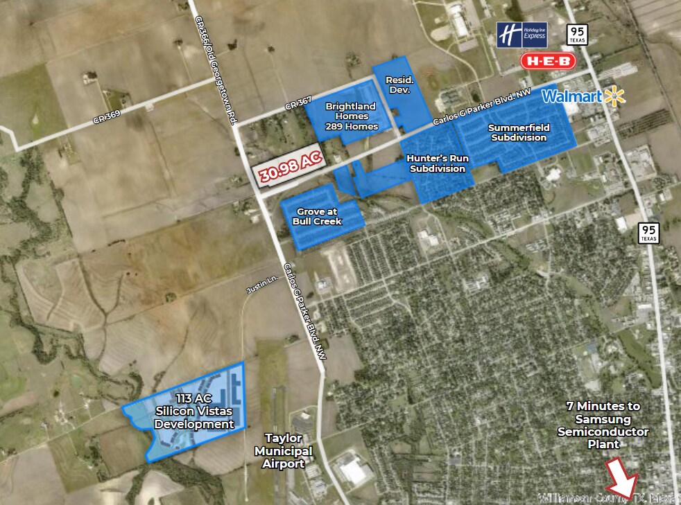 550 NW Carlos G Parker Blvd, Taylor, TX à vendre Photo de l’immeuble– Image 1 sur 5