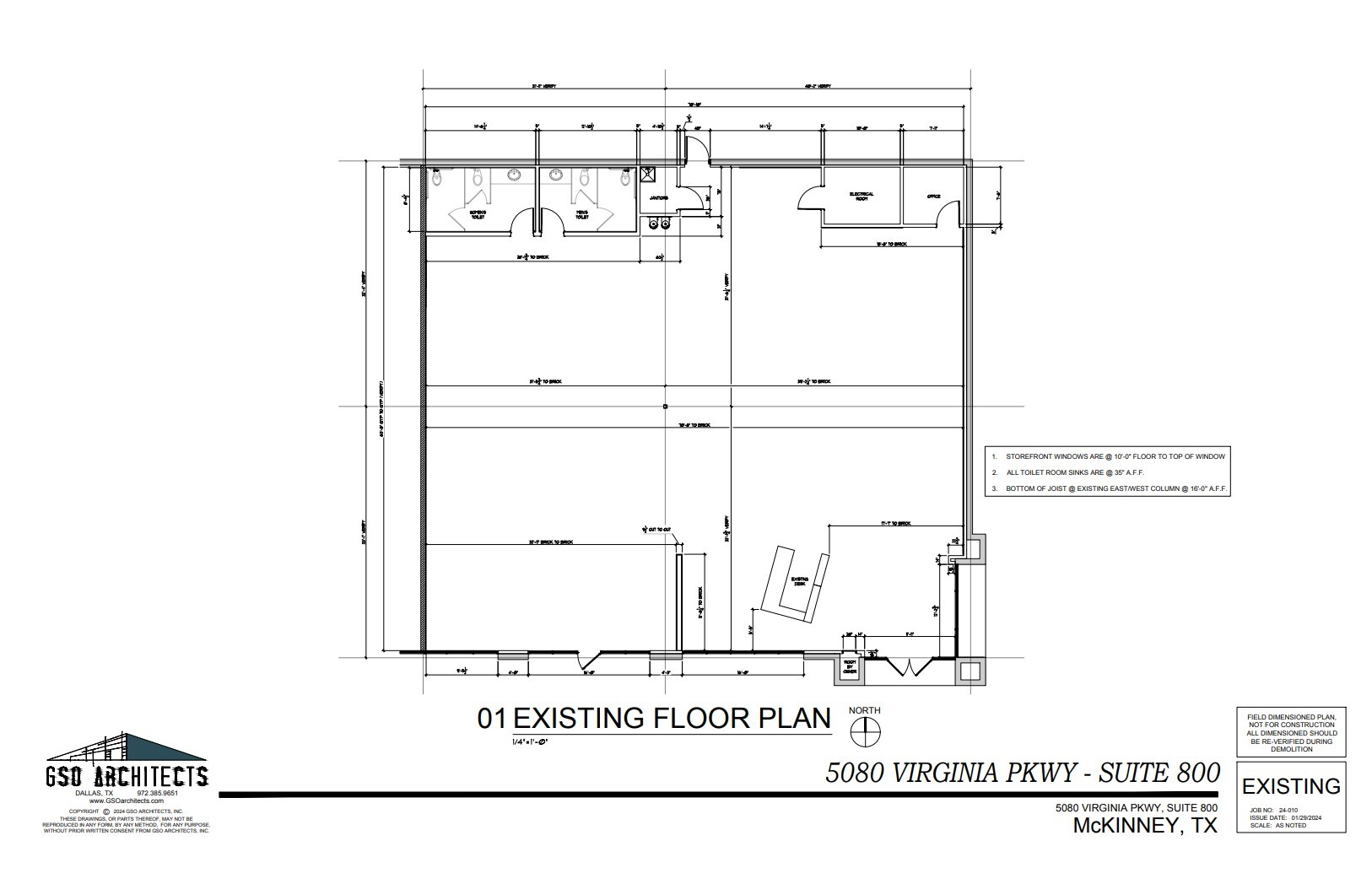 5080 Virginia Pky, McKinney, TX à louer Plan d’étage– Image 1 sur 1