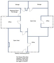 2310 Paseo Del Prado, Las Vegas, NV à louer Plan d’étage– Image 1 sur 1